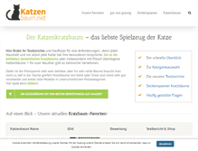 Tablet Screenshot of katzenbaum.net